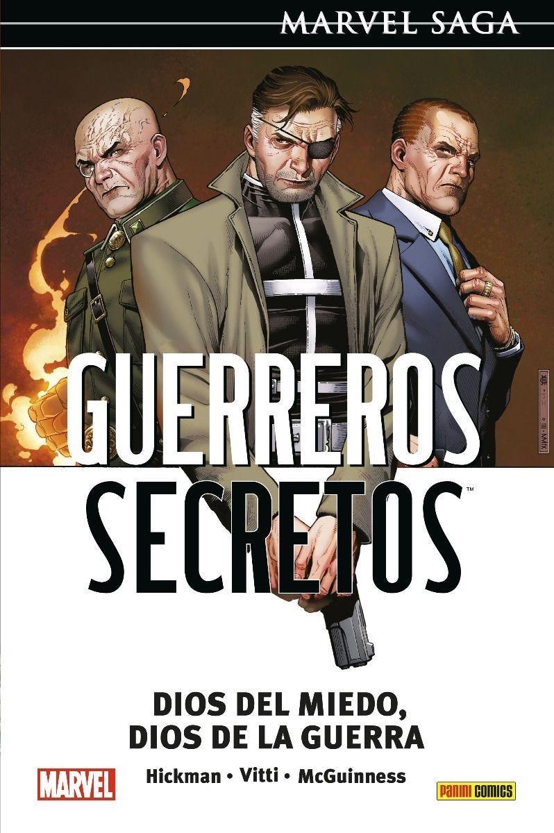 GUERREROS SECRETOS MARVEL SAGA # 02 DIOS DEL MIEDO, DIOS DE LA GUERRA | 9788413349817 | JONATHAN HICKMAN - ALESSANDRO VITTI - ED MCGUINNESS | Universal Cómics