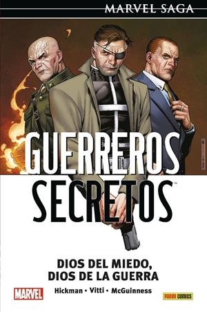 GUERREROS SECRETOS MARVEL SAGA # 02 DIOS DEL MIEDO, DIOS DE LA GUERRA | 9788413349817 | JONATHAN HICKMAN - ALESSANDRO VITTI - ED MCGUINNESS | Universal Cómics