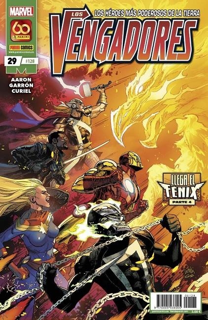 VENGADORES VOL 4 # 128 VENGADORES 29 | 977000543600500128 | LUCA MARESCA - JASON AARON | Universal Cómics