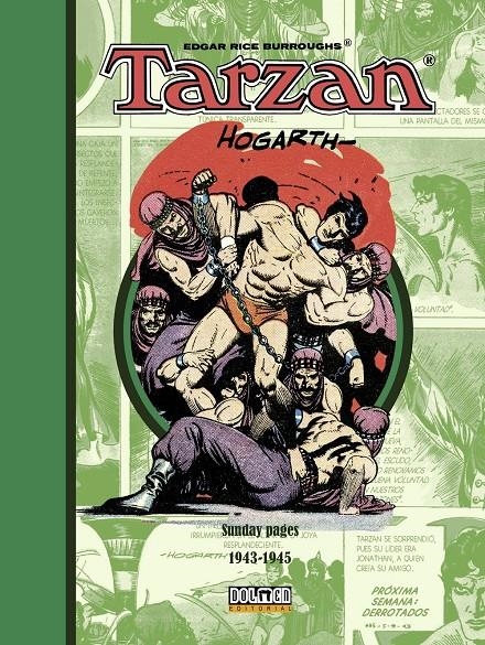 TARZAN SUNDAY PAGES DE BURNE HOGARTH # 04 DE1943 A 1945 | 9788418510663 | EDGAR RICE BURROUGHS - BURNE HOGARTH | Universal Cómics