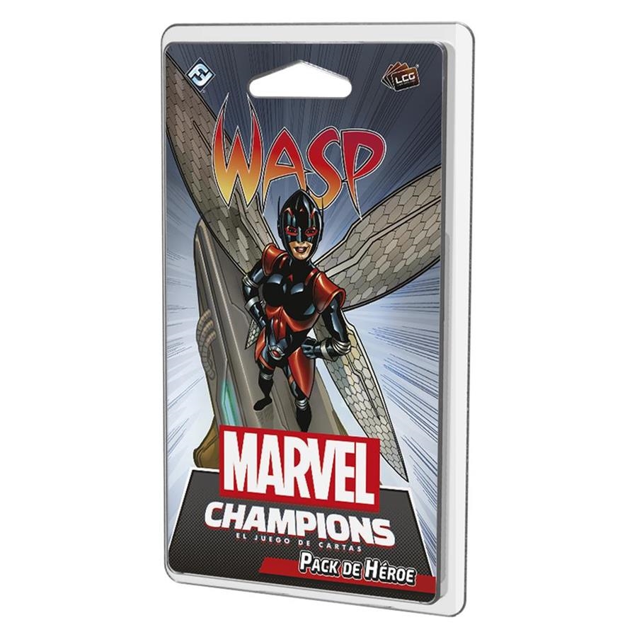 MARVEL CHAMPIONS JUEGO DE CARTAS WASP | 8435407631076 | MICHAEL BOGGS - NATE FRENCH - CALEB GRACE | Universal Cómics