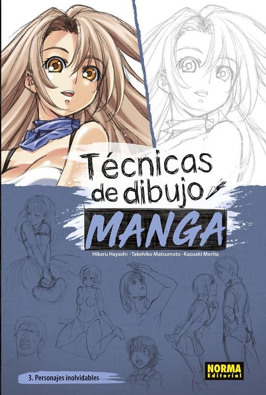 TÉCNICAS DE DIBUJO MANGA # 03 PERSONAJES INOLVIDABLES | 9788467945225 | HIKARU HAYASHI | Universal Cómics