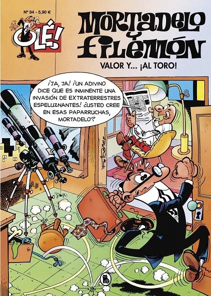 OLE MORTADELO # 094 VALOR Y ... ¡AL TORO! | 9788402424785 | FRANCISCO IBAÑEZ | Universal Cómics