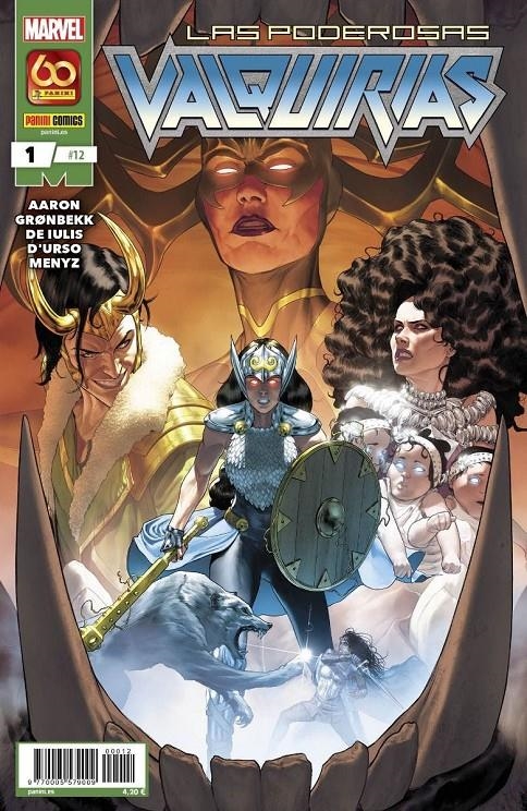 LAS PODEROSAS VALQUIRIAS # 01 | 977000557900900012 | MATTIA DE IULIS - JASON AARON - TORUNN GRØNBEKK | Universal Cómics