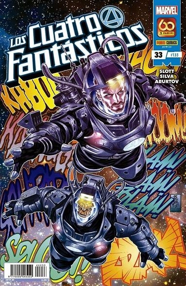 LOS 4 FANTÁSTICOS VOL 7 # 133 LOS 4 FANTÁSTICOS 33 | 977000554300000033 | DAN SLOTT - R.B. SILVA