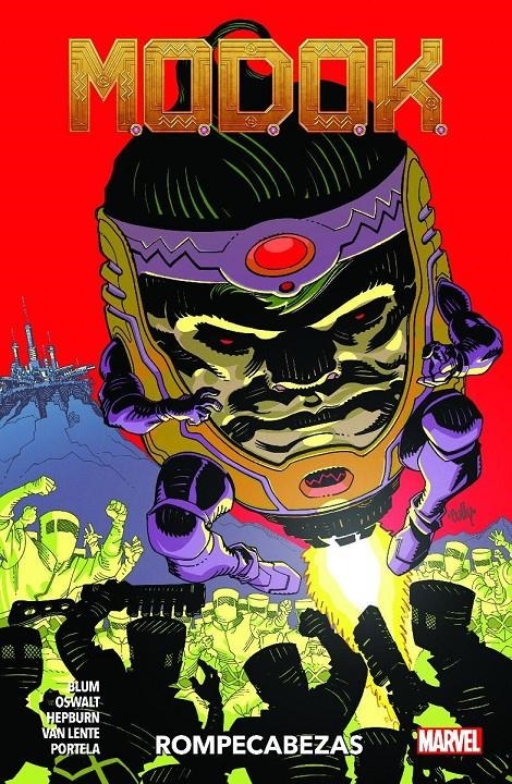 M.O.D.O.K., ROMPECABEZAS | 9788411010245 | PATTON OSWALT - JORDAN BLUM - RYAN DUNLAVEY - SCOTT HEPBURN - FRANCIS PORTELA - FRED VAN LENTE | Universal Cómics