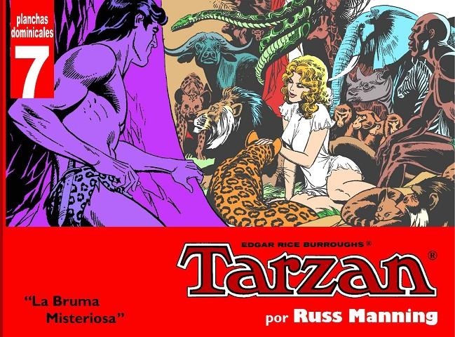TARZAN PLANCHAS DOMINICALES DE RUSS MANNING # 07 | 9789898355386 | EDGAR RICE BURROUGHS - RUSS MANNING | Universal Cómics