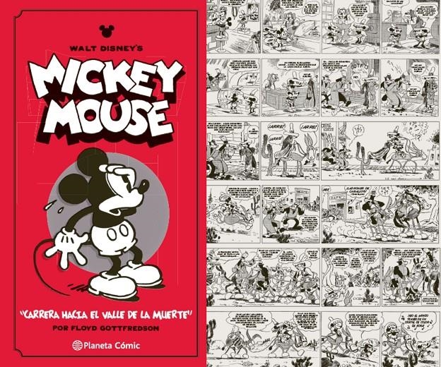 WALT DISNEY MICKEY MOUSE TIRAS DE PRENSA # 01 CARRERA HASTA EL VALLE DE LA MUERTE | 9788491738312 | FLOYD GOTTFREDSON | Universal Cómics