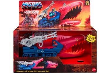 LAND SHARK FIGURA MASTERS OF THE UNIVERSE ORIGINS | 0887961960211 | Universal Cómics