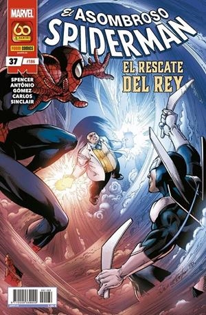 SPIDERMAN VOL 2 # 186 EL ASOMBROSO SPIDERMAN 37 | 977000533900900186 | ROGE ANTONIO - NICK SPENCER | Universal Cómics