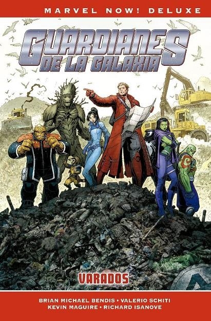 GUARDIANES DE LA GALAXIA DE BRIAN M. BENDIS # 05 VARADOS | 9788411010443 | VALERIO SCHITI - BRIAN MICHAEL BENDIS | Universal Cómics