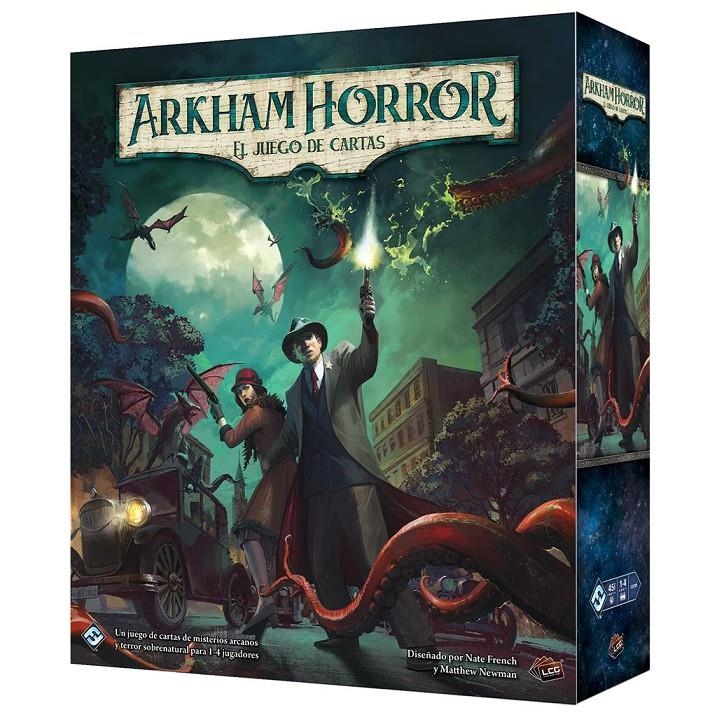 ARKHAM HORROR JUEGO DE CARTAS EDICIÓN REVISADA | 8435407636682 | RICHARD LAUNIUS - KEVIN WILSON