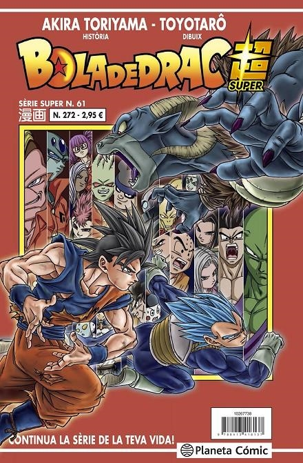 BOLA DE DRAC # 272 SÈRIE VERMELLA SUPER 61 | 9788413417387 | AKIRA TORIYAMA - TOYOTARO | Universal Cómics