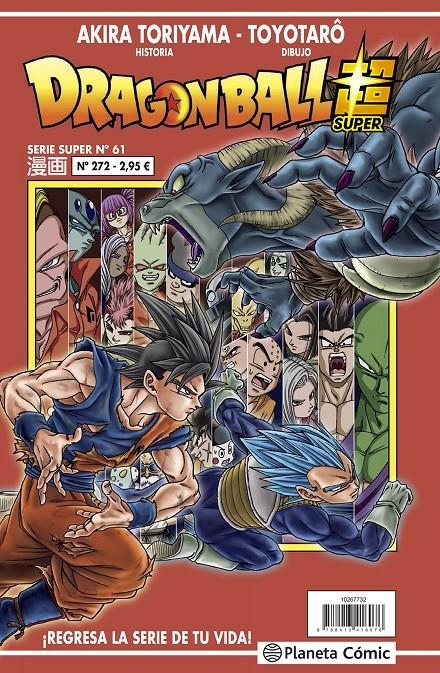 DRAGON BALL # 272 SERIE ROJA SUPER 61 | 9788413417110 | AKIRA TORIYAMA - TOYOTARO | Universal Cómics