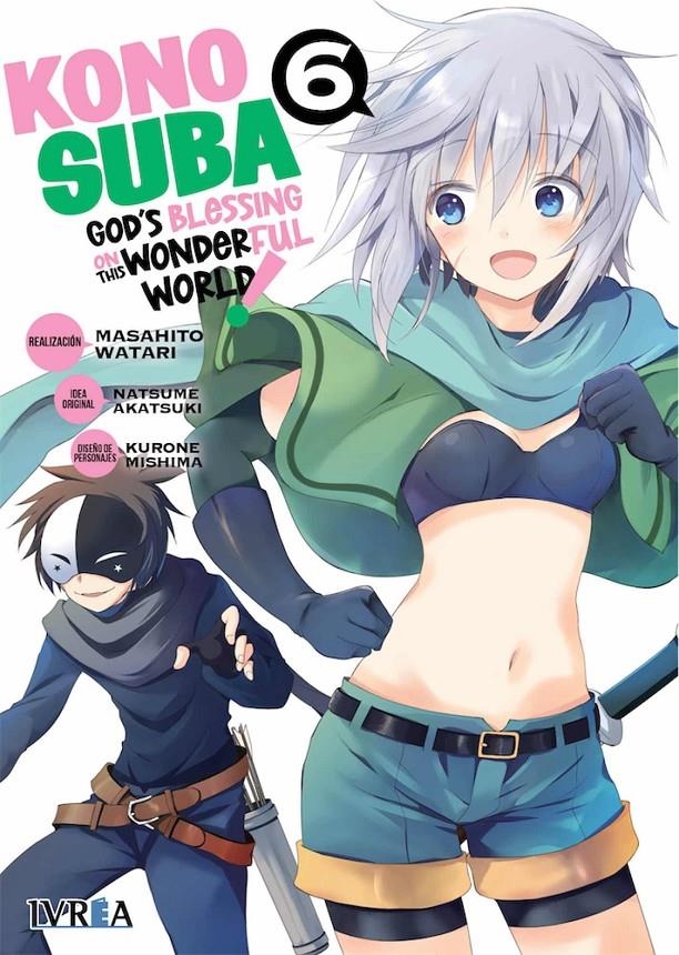 KONOSUBA # 06 | 9788418837029 | MASAHITO WATARI - KURONE MISHIMA - NATSUME AKATSUKI | Universal Cómics