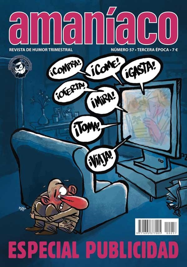 AMANÍACO III ÉPOCA # 57 ESPECIAL PUBLICIDAD | 977169537700500057 | VARIOS AUTORES | Universal Cómics