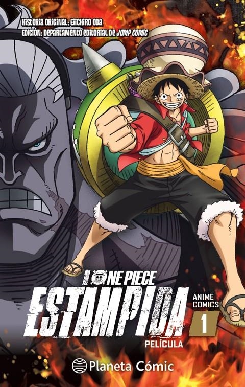 ONE PIECE ESTAMPIDA ANIME COMIC # 01 | 9788413426150 | EIICHIRO ODA | Universal Cómics