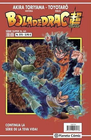 BOLA DE DRAC # 275 SÈRIE VERMELLA SUPER 64 | 9788413417417 | AKIRA TORIYAMA - TOYOTARO | Universal Cómics