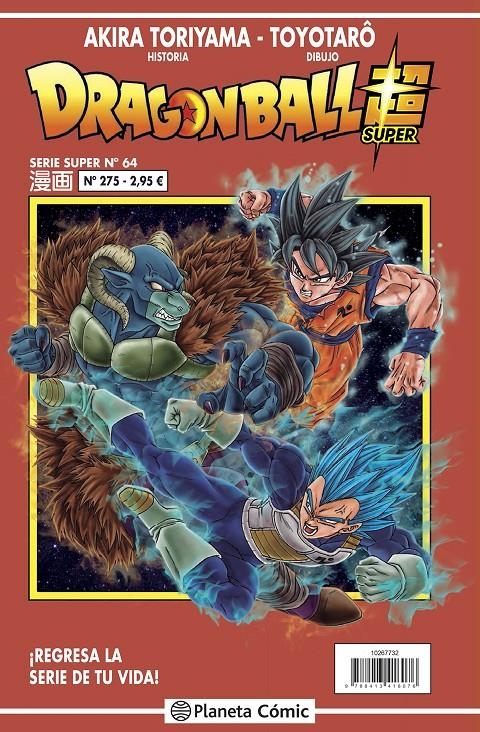 DRAGON BALL # 275 SERIE ROJA SUPER 64 | 9788413417332 | AKIRA TORIYAMA - TOYOTARO | Universal Cómics