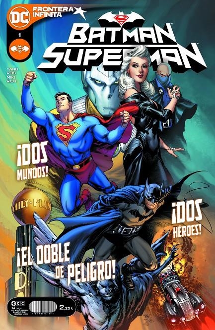 BATMAN SUPERMAN EL ARCHIVO DE MUNDOS # 01 | 9788418862991 | GENE LUEN YANG - IVAN REIS | Universal Cómics