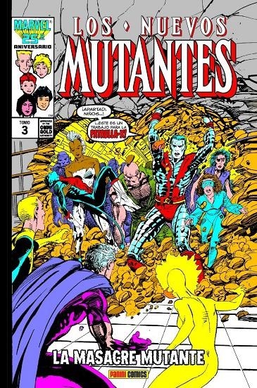 LOS NUEVOS MUTANTES OMNIGOLD # 03 LA MASACRE MUTANTE | 9788411010900 | JACKSON GUICE - MARY WILSHIRE - SAL BUSCEMA - ARTHUR ADAMS - CHRIS CLAREMONT - ALAN DAVIS | Universal Cómics