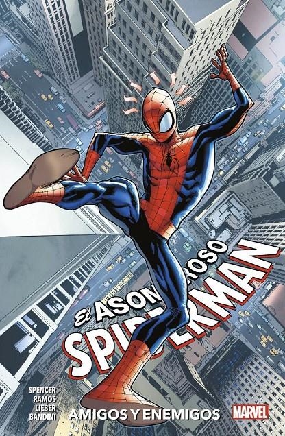 MARVEL PREMIERE EL ASOMBROSO SPIDERMAN # 02 AMIGOS Y ENEMIGOS | 9788411010887 | NICK SPENCER - MICHELE BANDINI - HUMBERTO RAMOS | Universal Cómics