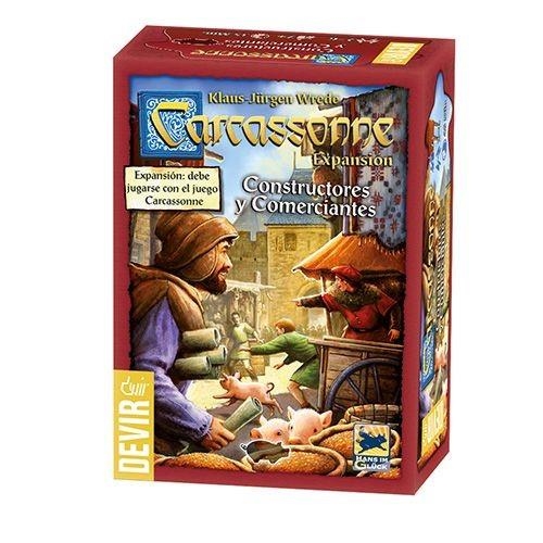 CARCASSONNE JUEGO DE TABLERO CONSTRUCTORES Y COMERCIANTES | 8436017224917 | KLAUS JURGEN WREDE