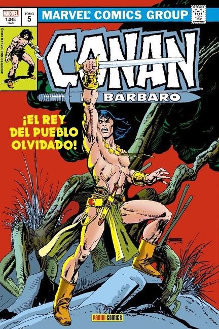 CONAN EL BÁRBARO MARVEL ÓMNIBUS # 05 EL REY DEL PUEBLO OLVIDADO) | 9788411011648 | ROY THOMAS - JOHN BUSCEMA -  ERNIE CHAN - ALFREDO ALCALÁ - VARIOS AUTORES