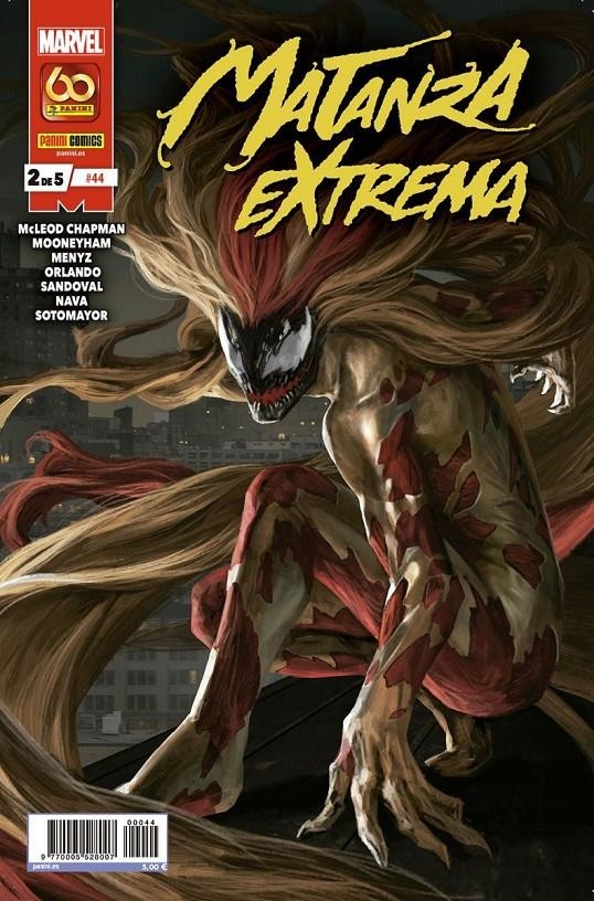 VENENO VOLUMEN 2 # 44 MATANZA EXTREMA 2 | 977000552800700044 | GERARDO SANDOVAL - STEVE ORLANDO - CLAY MCLEOD CHAPMAN - CHRIS MOONEYHAM | Universal Cómics