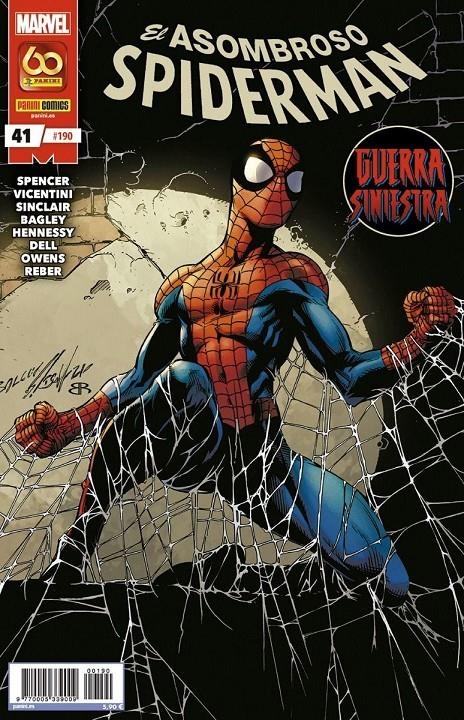 SPIDERMAN VOL 2 # 190 EL ASOMBROSO SPIDERMAN 41 | 977000533900900190 | NICK SPENCER - FEDERICO VICENTINI - MARK BAGLEY