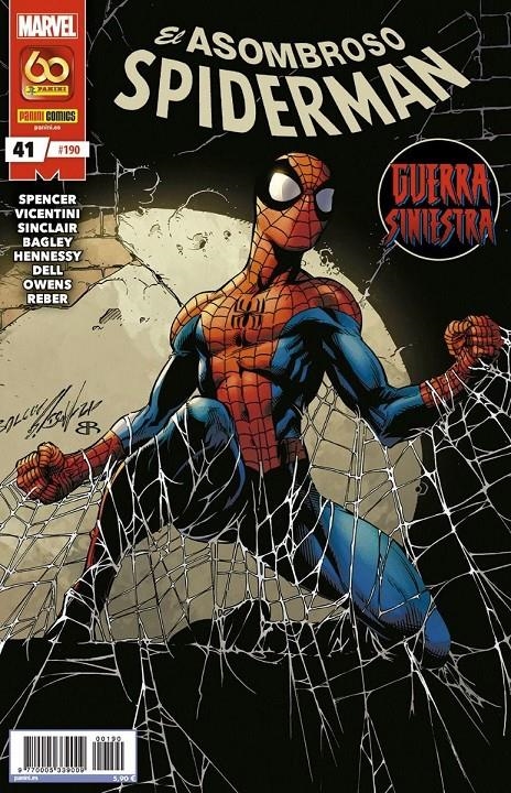 SPIDERMAN VOL 2 # 190 EL ASOMBROSO SPIDERMAN 41 | 977000533900900190 | NICK SPENCER - FEDERICO VICENTINI - MARK BAGLEY | Universal Cómics