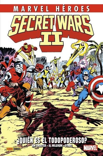 COLECCIONABLE HÉROES MARVEL # 107 SECRET WARS II # 01 ¿QUIÉN ES EL TODOPODEROSO? | 9788411012096 | AL MILGROM - JIM SHOOTER | Universal Cómics