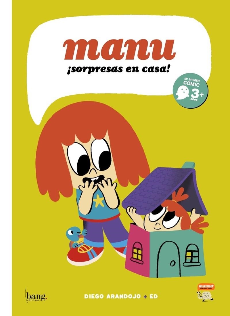 MANU, ¡SORPRESAS EN CASA! | 9788418101779 | ED CAROSIA - DIEGO ARANDOJO | Universal Cómics