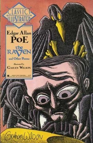 USA CLASSICS ILLUSTRATED # 01 THE RAVEN AND OTHER POEMS | 9999900064926 | EDGAR ALLAN POE - GAHAN WILSON