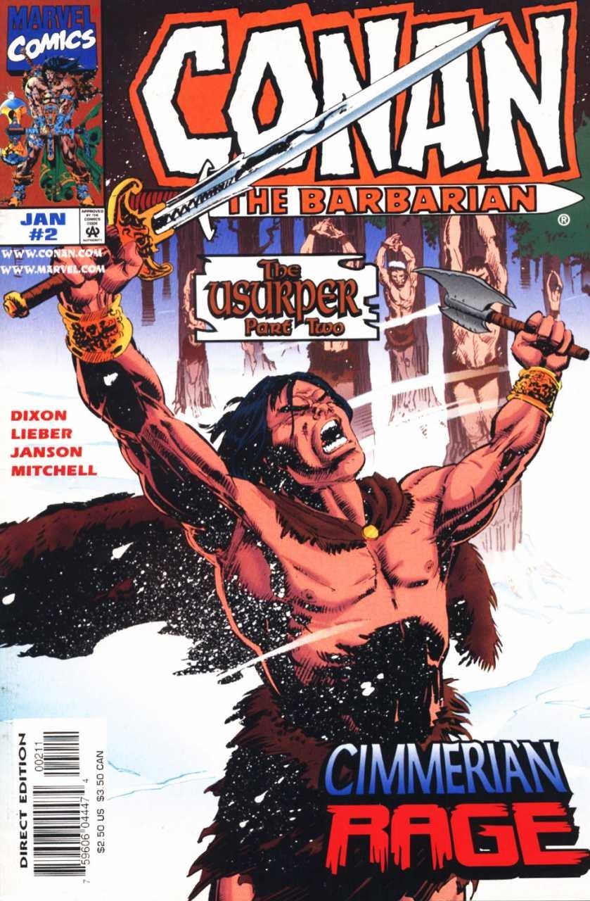 USA CONAN THE USURPER # 02 | 75960604447400211 | CHUCK DIXON - STEVE LIEBER - KLAUS JANSON