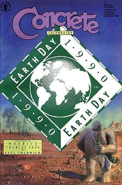 USA CONCRETE CELEBRATES EARTH DAY  | 9999900065213 | PAUL CHADWICK - MOEBIUS - CHARLES VESS 