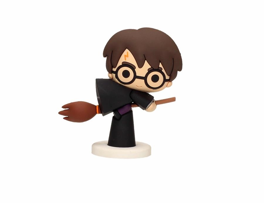 HARRY POTTER NIMBUS CAPA NEGRA MINI FIGURA GOMA HARRY POTTER | 8435450223099 | Universal Cómics