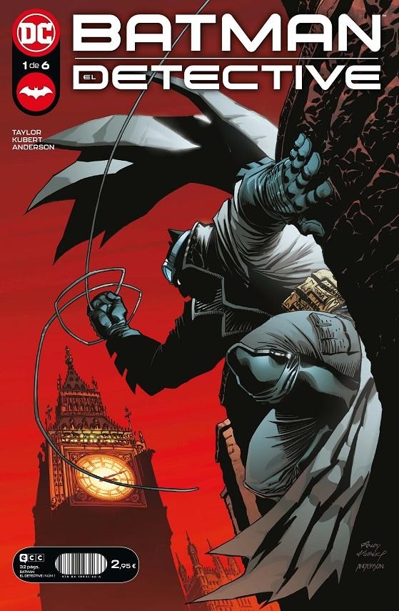 BATMAN EL DETECTIVE # 01 | 9788418931666 | ANDY KUBERT - TOM TAYLOR | Universal Cómics