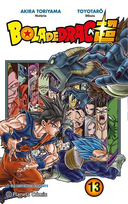 BOLA DE DRAC SUPER # 13 ELS RESPECTIUS COMBATS | 9788491730323 | AKIRA TORIYAMA - TOYOTARO | Universal Cómics