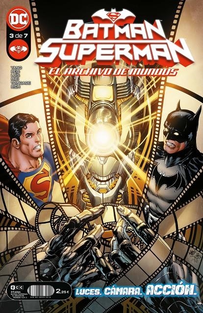 BATMAN SUPERMAN EL ARCHIVO DE MUNDOS # 03 | 9788418974540 | GENE LUEN YANG - IVAN REIS | Universal Cómics