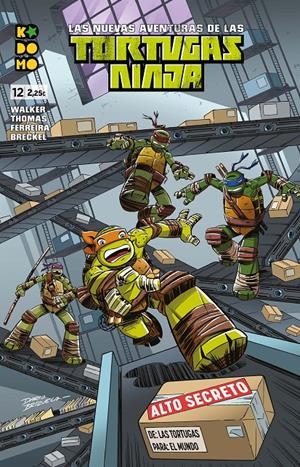 LAS NUEVAS AVENTURAS DE LAS TORTUGAS NINJA # 12 | 9788419021045 | CHAD THOMAS - LANDRY Q WALKER - MARCELO FERREIRA | Universal Cómics