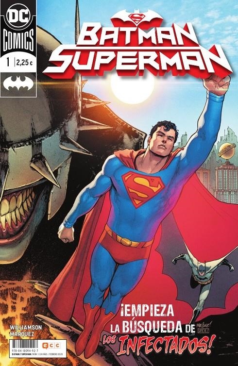 2AMA BATMAN SUPERMAN VOL 2 # 01 | 9999900067194 | DAVID MARQUEZ - JOSHUA WILLIAMSON | Universal Cómics