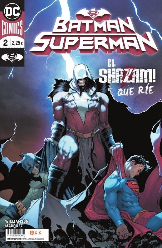 2AMA BATMAN SUPERMAN VOL 2 # 02 | 9999900067200 | DAVID MARQUEZ - JOSHUA WILLIAMSON | Universal Cómics
