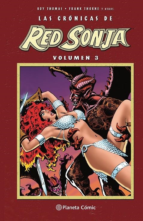 CRÓNICAS DE RED SONJA # 03 | 9788413410548 | ROY THOMAS - FRANK THORNE | Universal Cómics