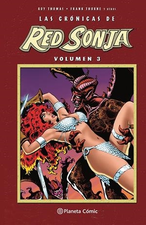 CRÓNICAS DE RED SONJA # 03 | 9788413410548 | ROY THOMAS - FRANK THORNE