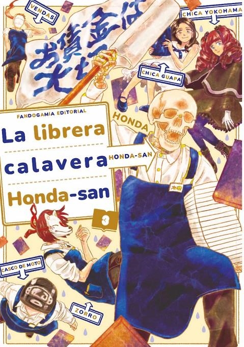 LA LIBRERA CALAVERA HONDA-SAN # 03 | 9788418419409 | HONDA | Universal Cómics