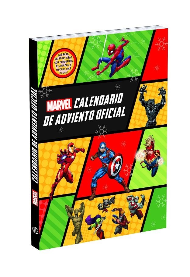 MARVEL, EL CALENDARIO DE ADVIENTO OFICIAL 2021 | 9788413425931 | VARIOS AUTORES