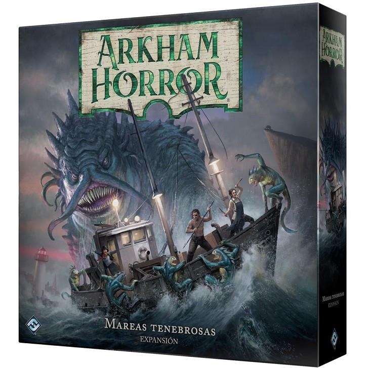 ARKHAM HORROR, MAREAS TENEBROSAS (EXPANSION) | 8435407630819 | Universal Cómics