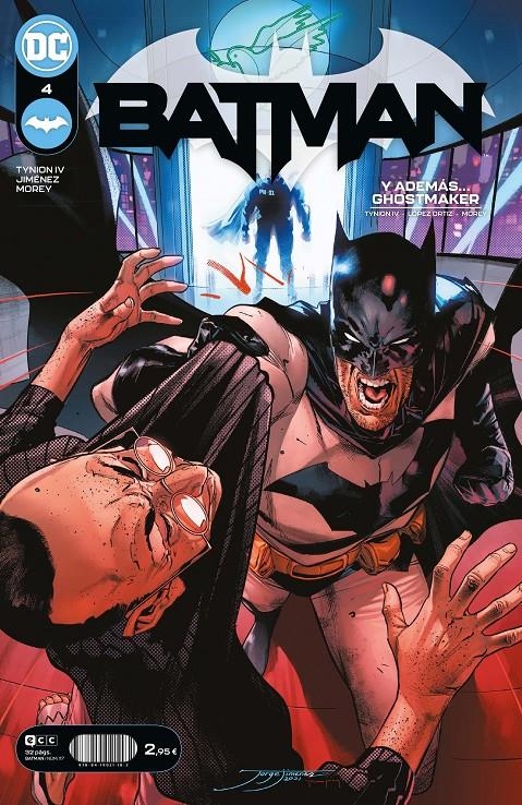 BATMAN # 117 NUEVA ETAPA 4 | 9788419021182 | JAMES TYNION IV - JORGE JIMÉNEZ - RICARDO LÓPEZ ORTIZ