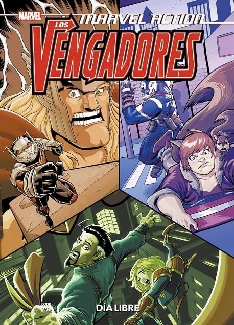 MARVEL ACTION LOS VENGADORES # 05 DÍA LIBRE | 9788411012416 | BUTCH K. MAPA - KATIE COOK | Universal Cómics